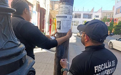 En comunidades de Valparaíso colocaron cédulas de búsqueda