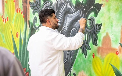 pintando