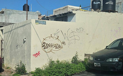 fachadas grafiteadas