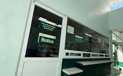 Nueva farmacia ampliada del HGZ No. 2 en Fresnillo