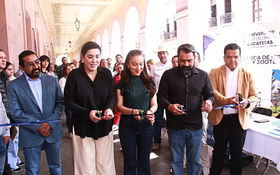 Inauguración en el Portal de Rosales
