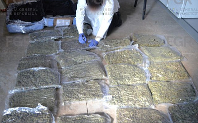 mariguana en bolsas