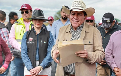 Supervisión de la obra del tramo de Sain Alto