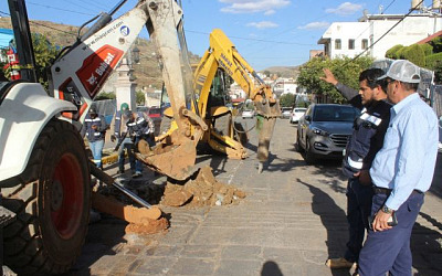 Calle Quebradilla inicio de trabajos