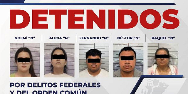 los cinco delitos