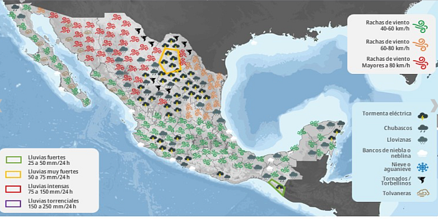 MAPA CLIMA REP