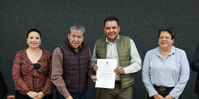 entrega nombramiento